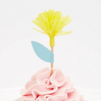 Meri Meri Cupcake Set | Spring Bunny Blumen2